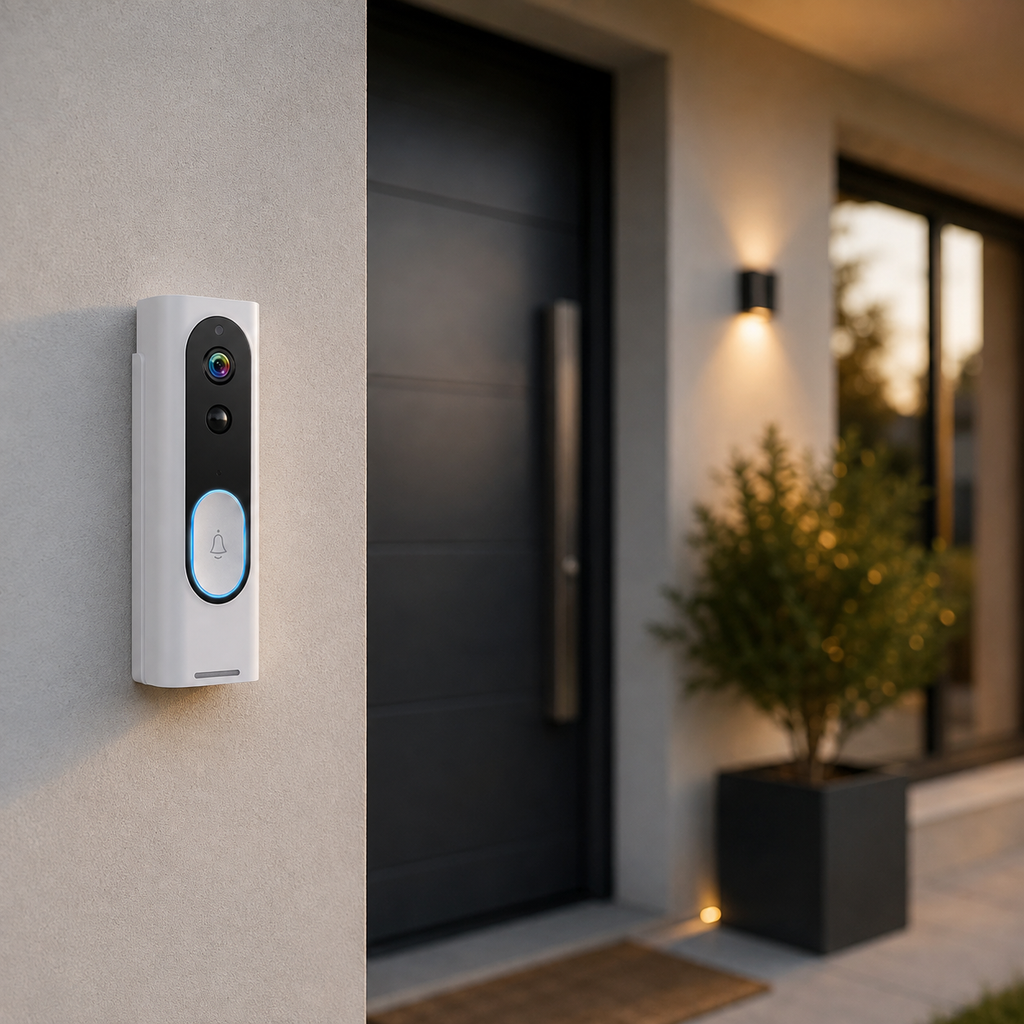 Sonnette Vidéo WiFi 1080P avec Interphone Vocal