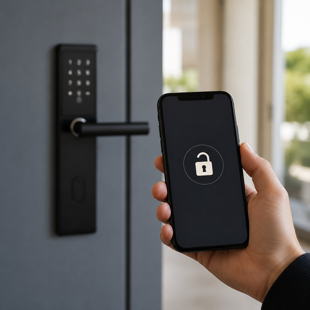 Serrure Connectée Sans Clé - App et Code PIN