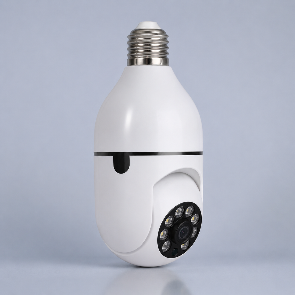 Caméra Espion WiFi Culot E27 - Caméra Discrète