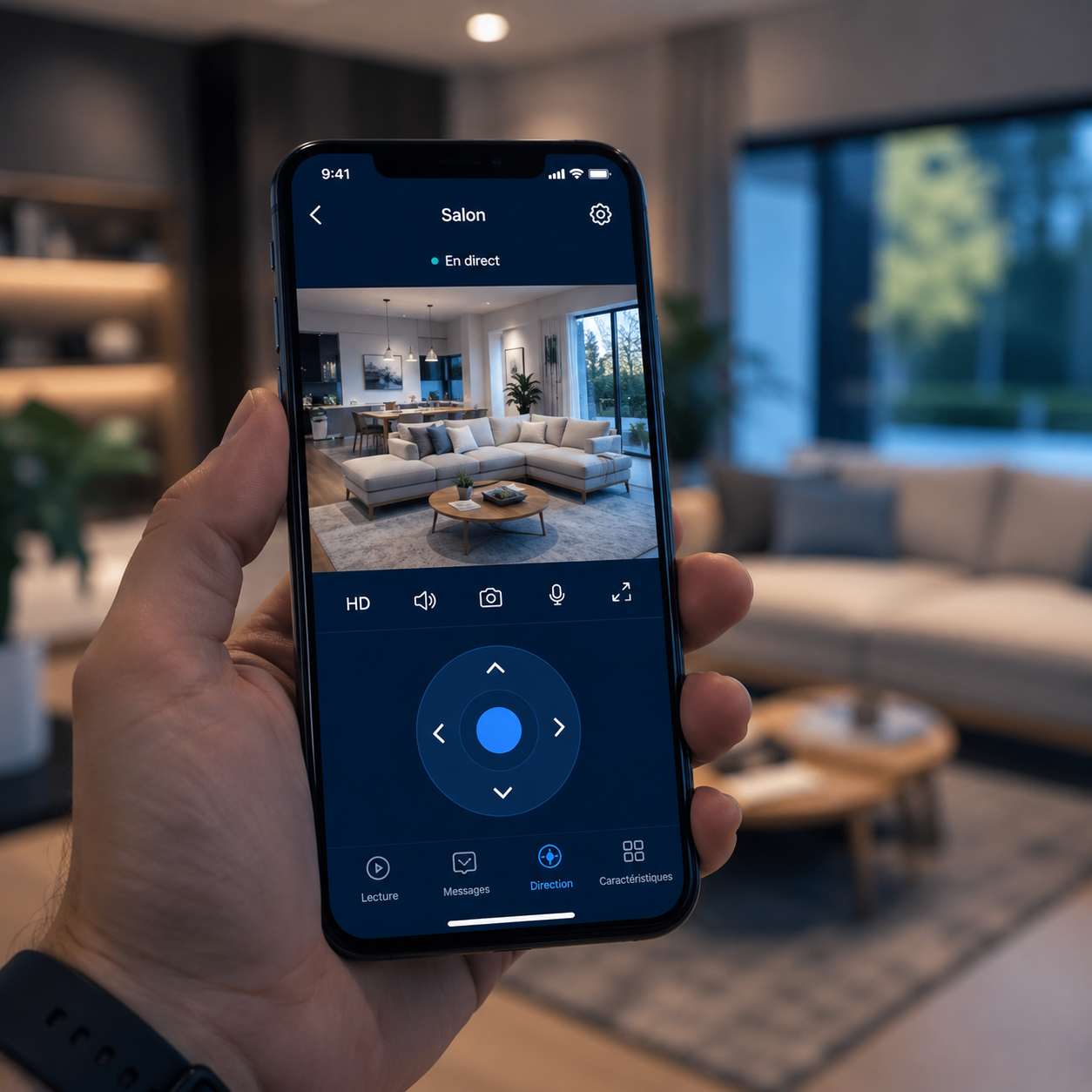 Caméra Espion WiFi Culot E27 - Caméra Discrète