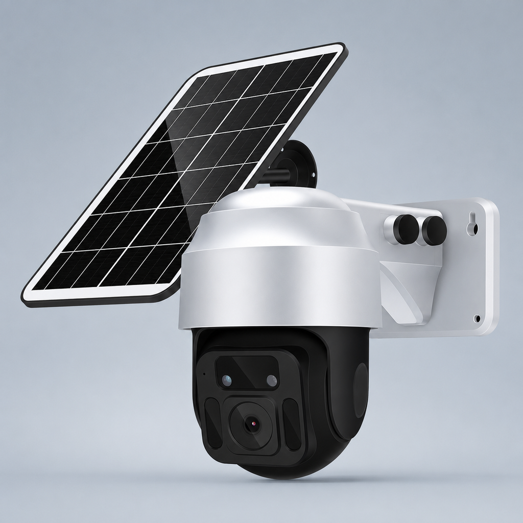 Caméra de Surveillance WiFi Solaire Sans Fil