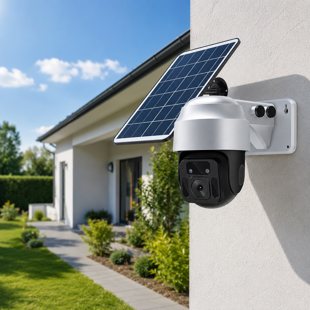 Caméra de Surveillance WiFi Solaire Sans Fil