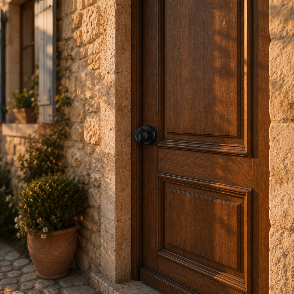 Serrure de Sécurité Connectée - Empreinte et Bluetooth