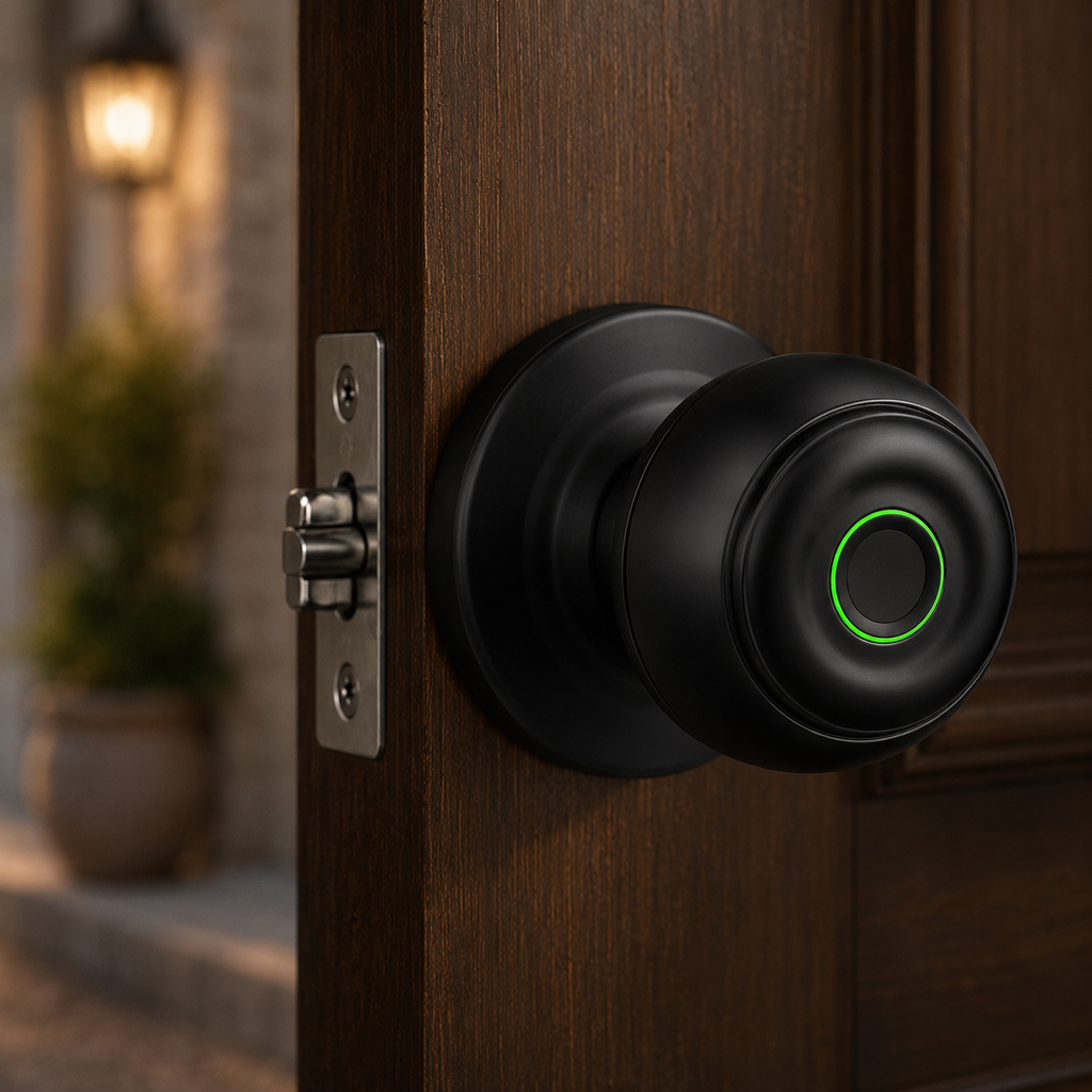 Serrure de Sécurité Connectée - Empreinte et Bluetooth